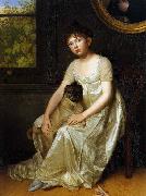 unknow artist Portrait of Sylvie de la Rue oil painting reproduction